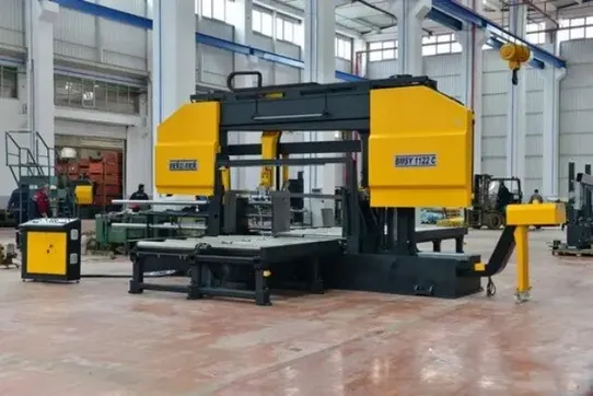 dual coulumn band saw